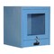 Global Industrial Counter Top CRT Security Computer Cabinet, Blue, 24-1/2W x 22-1/2D x 27H 607294BL - alternate 1